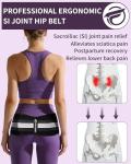 FALCOFIT Sacroiliac Support Belt for Back Pain