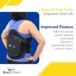 VertebrAlign LSO Back Brace for Pain Relief
