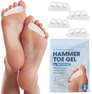 Hammer Toe Gel Cushions - 2 Pairs