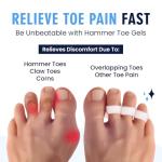 Hammer Toe Gel Cushions - 2 Pairs
