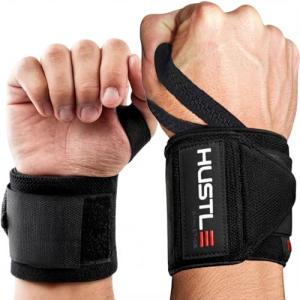 Hustle Athletics Weightlifting Wrist Wraps for Support