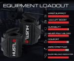 Hustle Athletics Weightlifting Wrist Wraps for Support