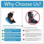 Lightweight Pneumatic Walking Boot for Foot Support