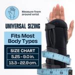 ComfyBrace® Adjustable Carpal Tunnel Wrist Braces (2-Pack)