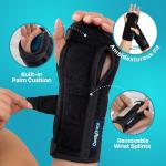 ComfyBrace® Adjustable Carpal Tunnel Wrist Braces (2-Pack)