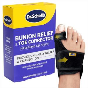 Bunion Relief Gel Splint & Toe Straightener Set