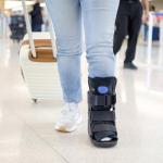 Medium Black Air Cam Walker Fracture Boot