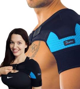 Versatile Shoulder Brace for Pain Relief and Support
