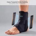 SNEINO Adjustable Ankle Brace for Sprains and Support