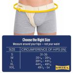 Men's Inguinal Hernia Support Belt - Medium