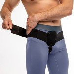 Hernia Belts for Men and Women - Adjustable Right or Left Side Groin Hernia Truss - Pre or Post-Surgical Scrotal Invisible Inguinal Hernia Support for Men - Medical Hernia Guard with 2 Removable Pads
