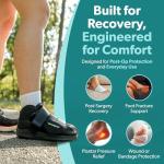 Lightweight Closed Toe Walking Shoe for Recovery