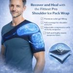 Reusable Shoulder Ice Pack Wrap for Recovery