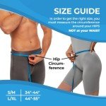 Hernia Belts for Men and Women - Adjustable Right or Left Side Groin Hernia Truss - Pre or Post-Surgical Scrotal Invisible Inguinal Hernia Support for Men - Medical Hernia Guard with 2 Removable Pads