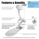 AFO Foot Drop Brace for Walking and Exercise
