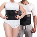 Everyday Medical Plus Size Umbilical Hernia Support Belt I Pain and Discomfort Relief from Umbilical, Navel, Ventral and Incisional Hernias I Hernia Binder for Big Men and Large Women I XXXL/3XL
