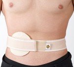 Armor Adult Umbilical Hernia Truss Support Belt for Relief of Abdominal Pain and Pressure, Stretchy Elastic Tummy Control Comfort for Men and Women, Size Medium