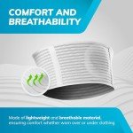 BraceAbility Hernia Belt for Men & Women | Stomach Truss Binder with Compression Support Pad for Abdominal, Umbilical, Navel & Belly Button Hernias (5", Large/X-Large)