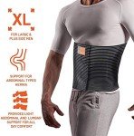 Everyday Medical Plus Size Umbilical Hernia Support Belt I Pain and Discomfort Relief from Umbilical, Navel, Ventral and Incisional Hernias I Hernia Binder for Big Men and Large Women I XXXL/3XL