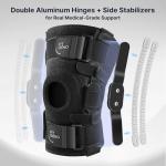 Adjustable Hinged Knee Brace for Pain Relief