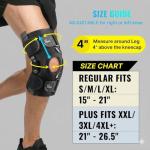 Adjustable Hinged Knee Brace for Pain Relief