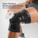 Adjustable Hinged Knee Brace for Pain Relief