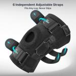 Adjustable Hinged Knee Brace for Pain Relief