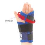 Adjustable Wrist Brace for Kids - Blue