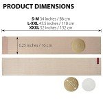 ORTONYX Premium Umbilical Hernia Belt for Women and Men / 6.25" Abdominal Binder With Hernia Support Pad - Navel Ventral Epigastric Incisional and Belly Button Hernias - Beige OX5241-L/XL