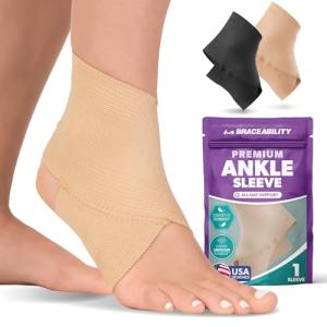 Elastic Ankle Support Brace for Sports & Recovery