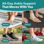 Elastic Ankle Support Brace for Sports & Recovery