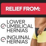 Hernia Belt for Men Inguinal Hernia Support | Groin or Lower Abdominal Hernia Truss Hernia Belts for Women or Mens Inguinal Hernias Support Belt | With Pressure Pad Fits Left or Right Groins (MEDIUM)