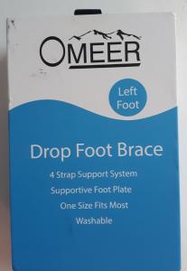 Omeer AFO Foot Drop Brace for Walking Support