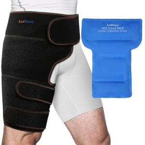 LotFancy Hip Brace with Hot/Cold Gel Pack