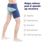 Adjustable Groin Brace for Thigh and Hamstring Support