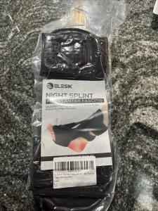 Adjustable Night Splint for Plantar Fasciitis Relief