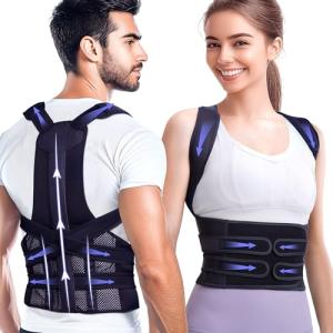 Kepwaa Adjustable Posture Corrector and Back Support