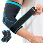 Rakiie Elbow Compression Sleeves for Pain Relief