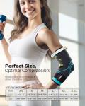 Rakiie Elbow Compression Sleeves for Pain Relief