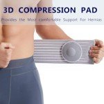 gagaiuco Umbilical Hernia Belt for Men and Women - Abdominal Support Binder with Compression Pad - Navel Ventral Epigastric Incisional and Belly Button Hernias Surgery Prevention Aid