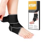 Adjustable Ankle Brace for Sprains and Support