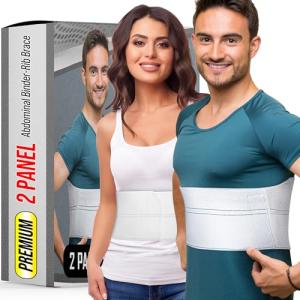 BLITZU 2 Panel Rib Brace for Chest Support