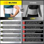 BLITZU 2 Panel Rib Brace for Chest Support