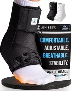 Adjustable Lace-Up Ankle Brace for All Ages