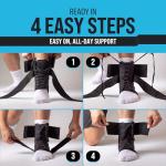 Adjustable Lace-Up Ankle Brace for All Ages