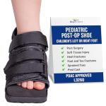 Pediatric Square Toe Post-Op Shoe for Kids