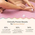 ZenToes Gel Toe Separators for Bunion Relief - 4 Pack