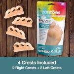 ZenToes Gel Toe Straighteners with Separator Loops