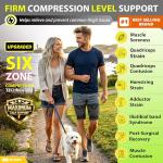 Hamstring Compression Sleeve for Recovery and Sports