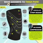 Hamstring Compression Sleeve for Recovery and Sports